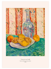 Van Gogh Carafe and Dish with Citrus Fruit - Art Print